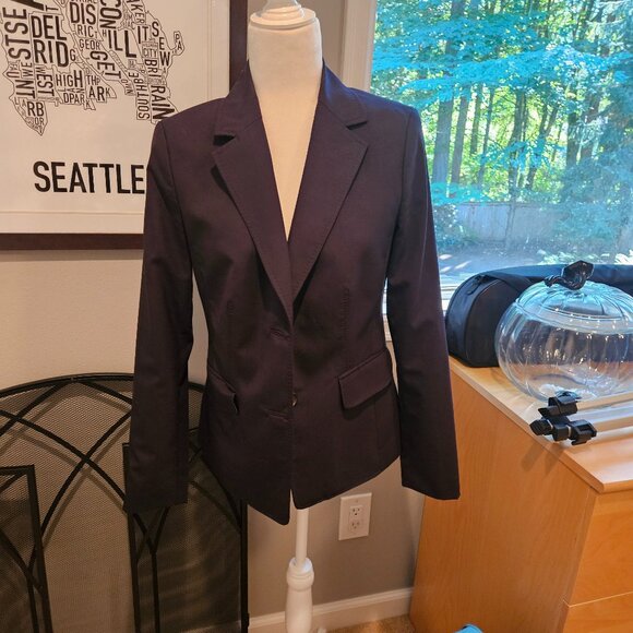 Lands End blazer Size 8 FITS 6 - Picture 1 of 16